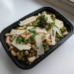 White beans, broccoli, and parmesan meal delivery